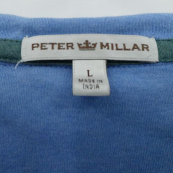 Peter Millar Blue Crewneck Sweater - Picture 3 of 11